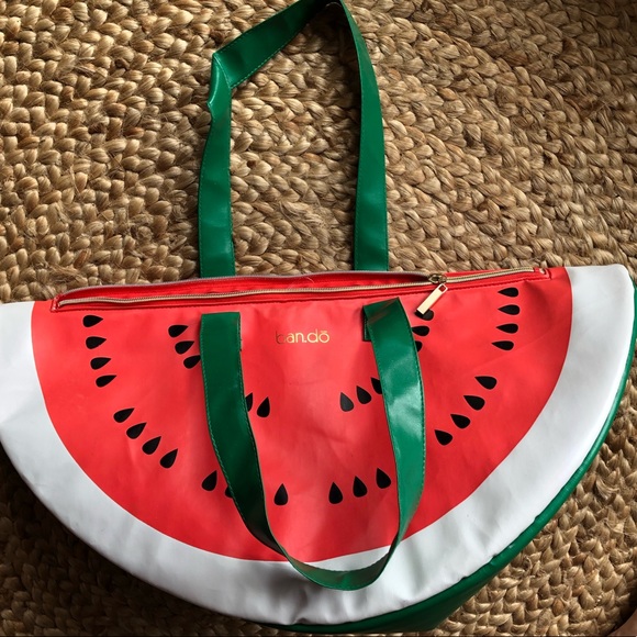 watermelon beach bag